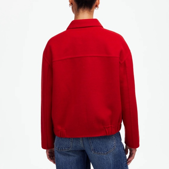 Madewell Double-Faced Rounded-Sleeve Jacket - Picture 5 of 9